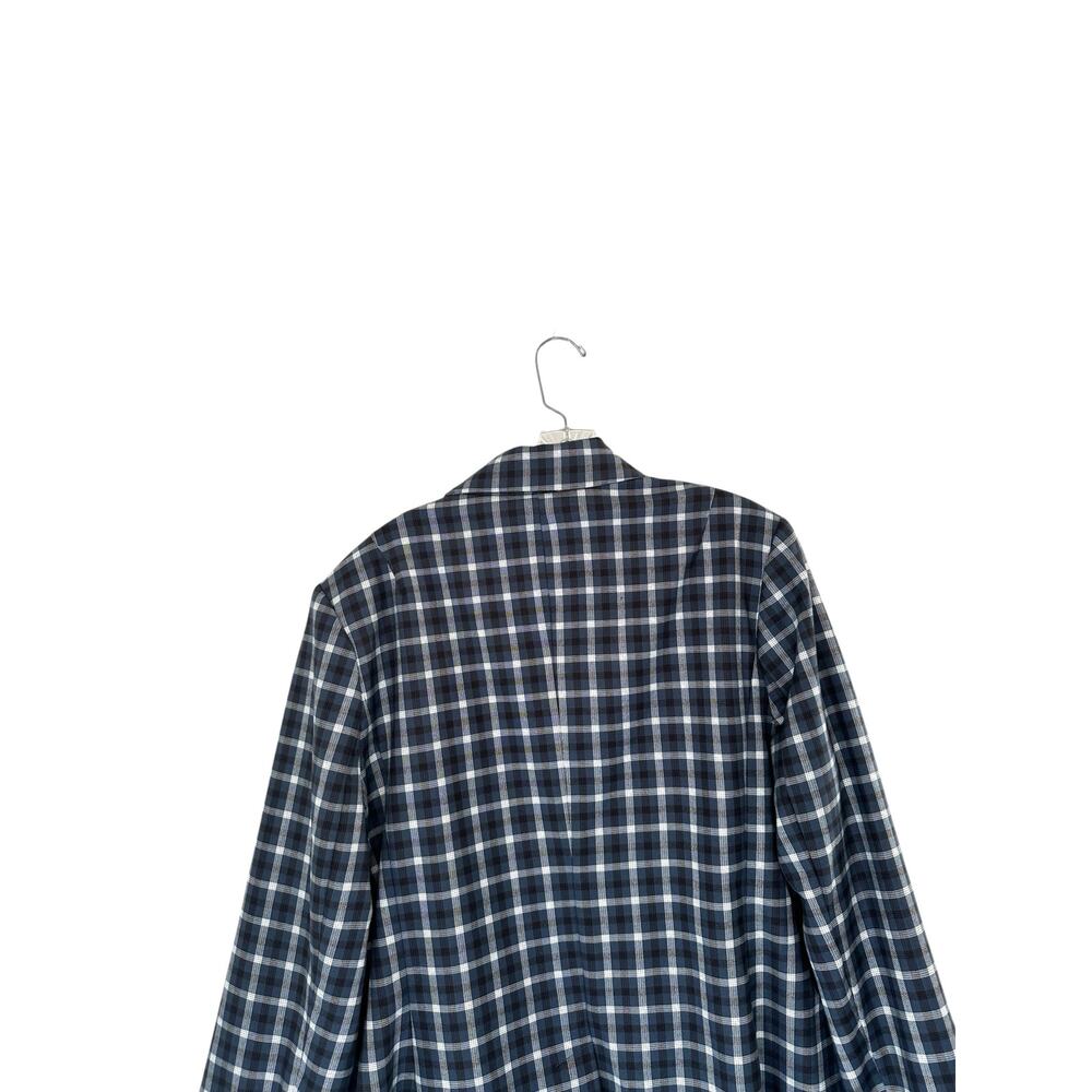 The Limited Plus Blue White‎ Black Office Career Work Business Blazer Size 16W - Picture 8 of 12